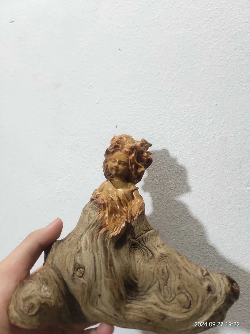 太行崖柏根雕摆件