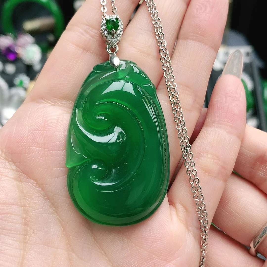 玛瑙/玉髓吊坠未镶嵌