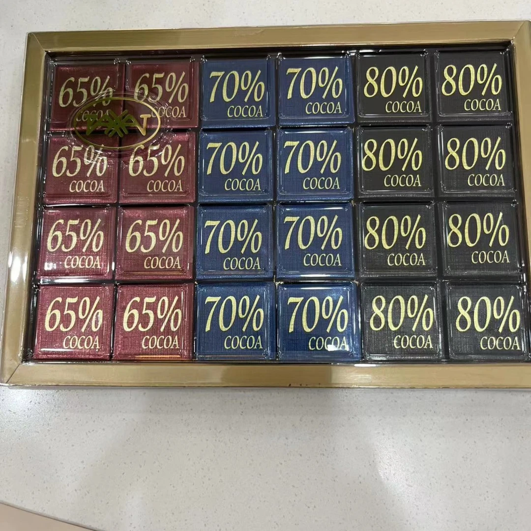 进口方块混装巧克力 128g