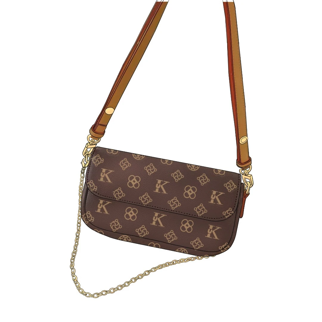 经典百搭时尚女包 此链接是Ivy 麻将