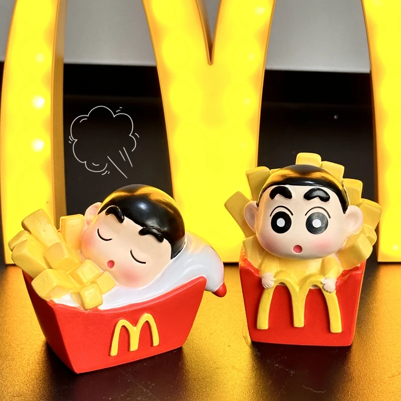 麦门蜡笔小新系列盲盒可爱潮玩生日礼物（端盒共7个含隐藏款）