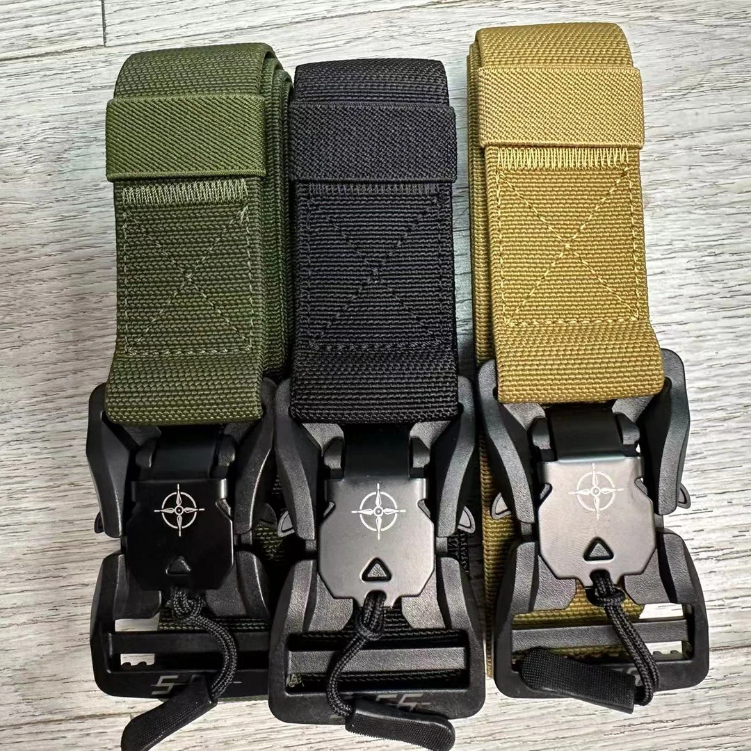 快拆磁力扣腰带！