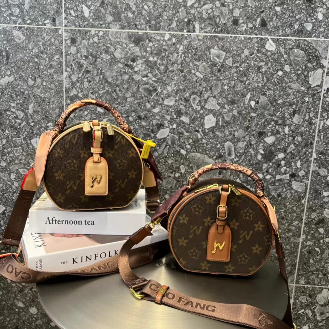 优草坊苹果包【圆饼包】轻奢百搭单肩斜跨潮流时尚经典高品质女包