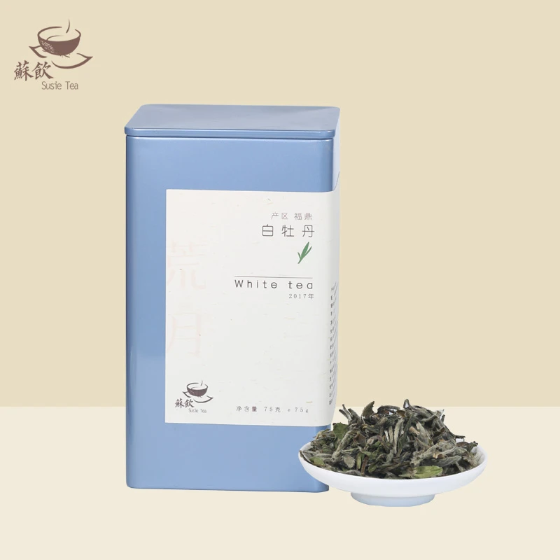 苏饮白茶-荒月福鼎白茶荒野荒放2017年磻溪白牡丹散茶75克/500克