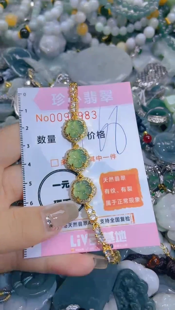 【闪购商品】翡翠颈饰未镶嵌闪购0094983