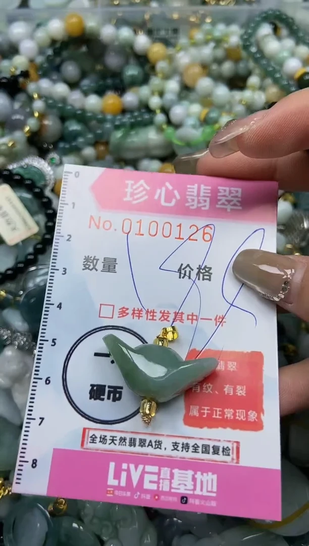 【闪购商品】翡翠颈饰未镶嵌闪购0100126