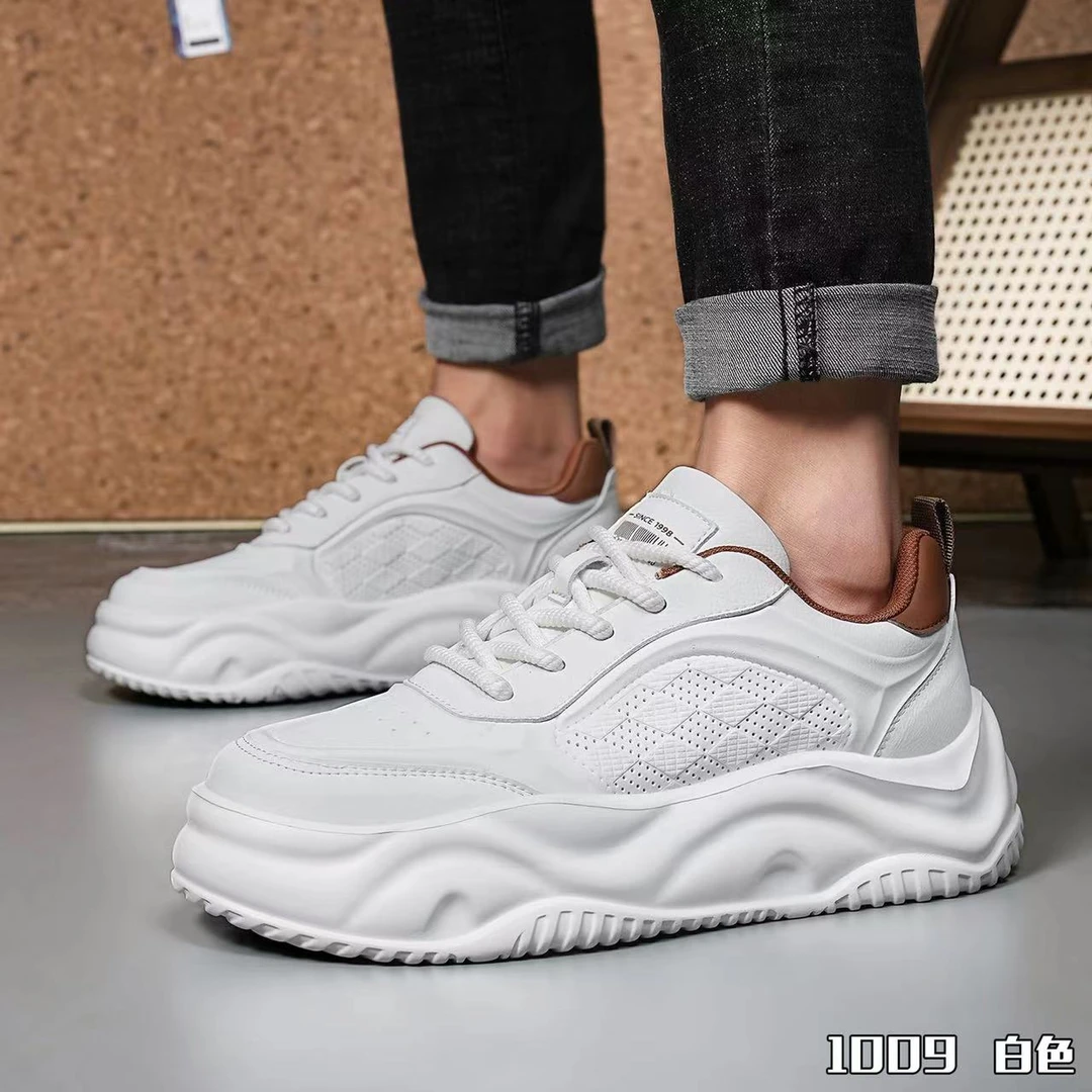 【设计师点藏款】2024 新款 秋季 皮网孔面 小白鞋 板鞋 运动潮鞋
