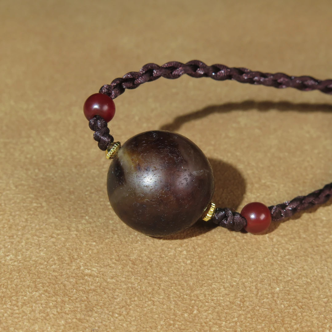 清代玛瑙珠饰/MZ506606/玛瑙/民族文物