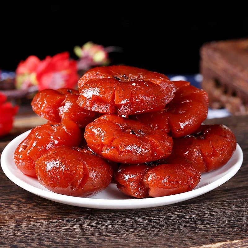 福建特产蜜饯果脯甜味红山楂果蜜山楂花红蜜山楂花闽南古早味