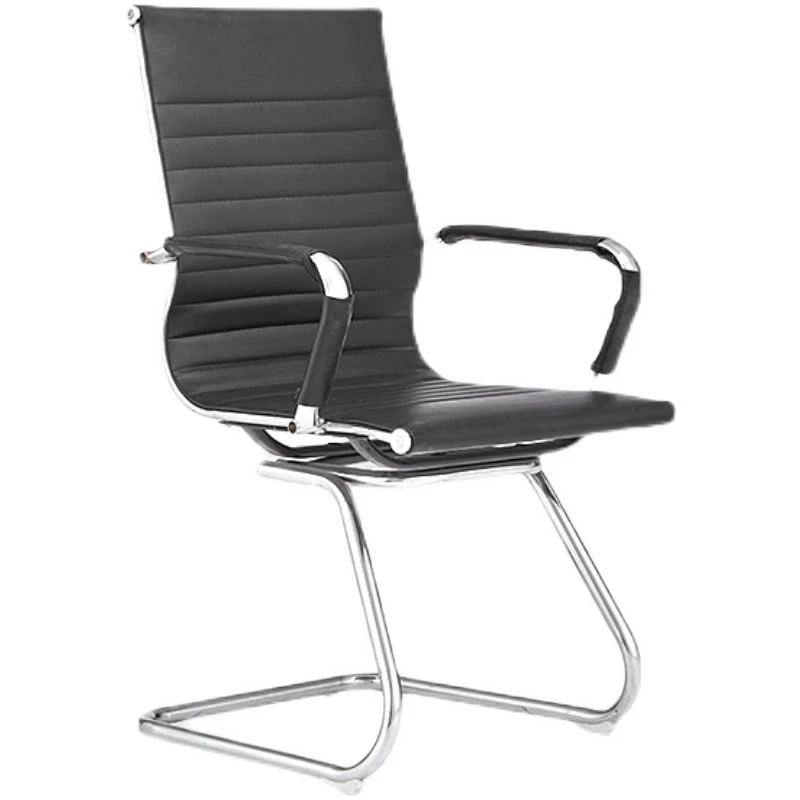 现代简约职员办公椅电脑椅办公室椅子会议椅靠背凳弓形书桌座椅