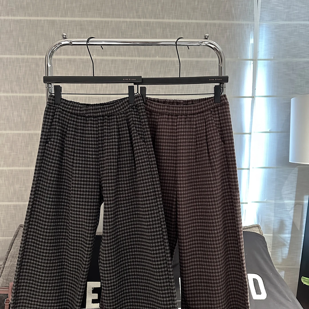 【慵懒自由派】格子 休闲裤 （新）