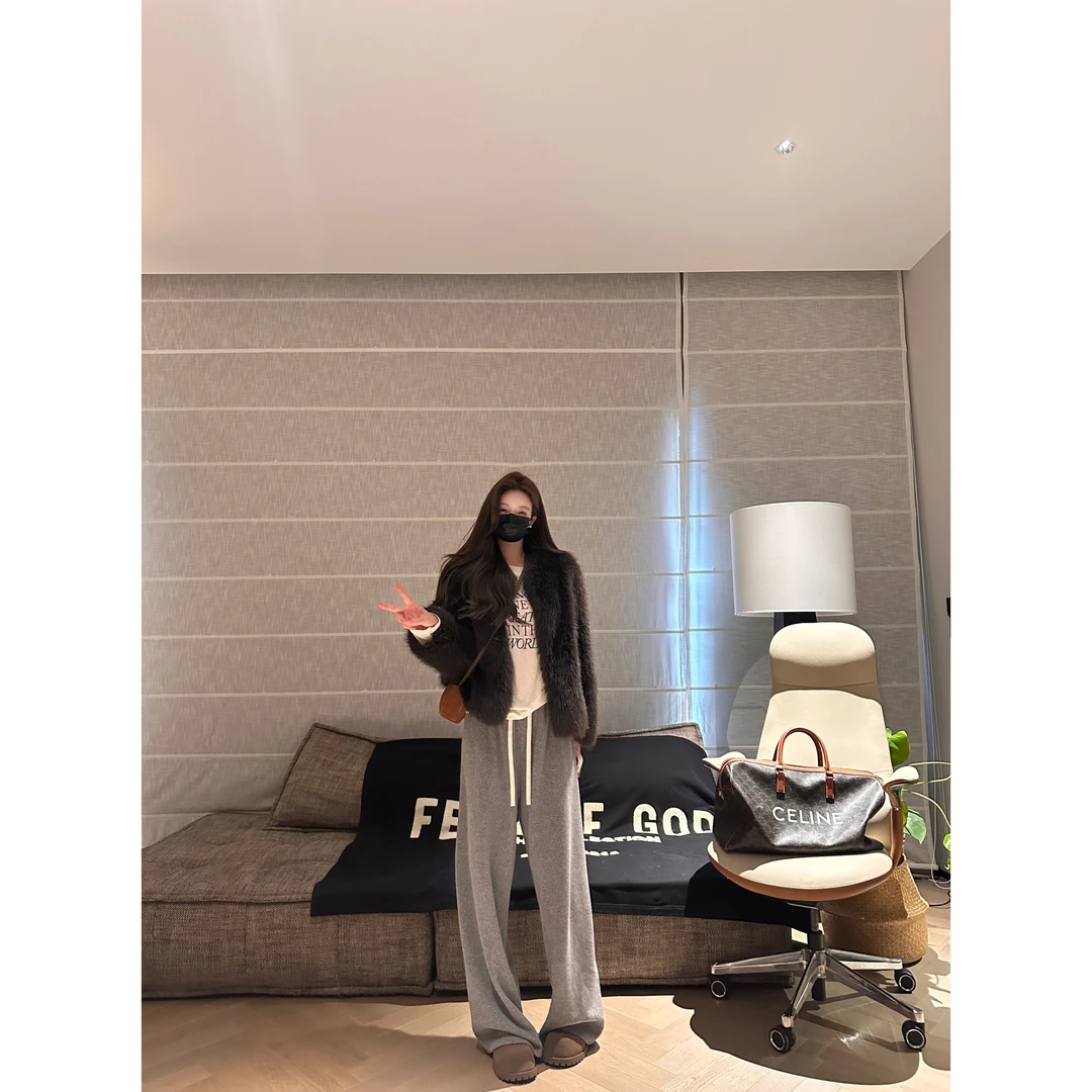 【首尔暮色】毛毛外套