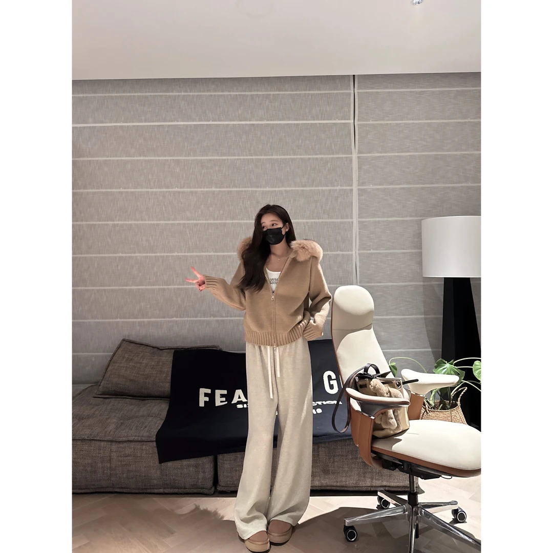 【上东区千金】毛领 外套