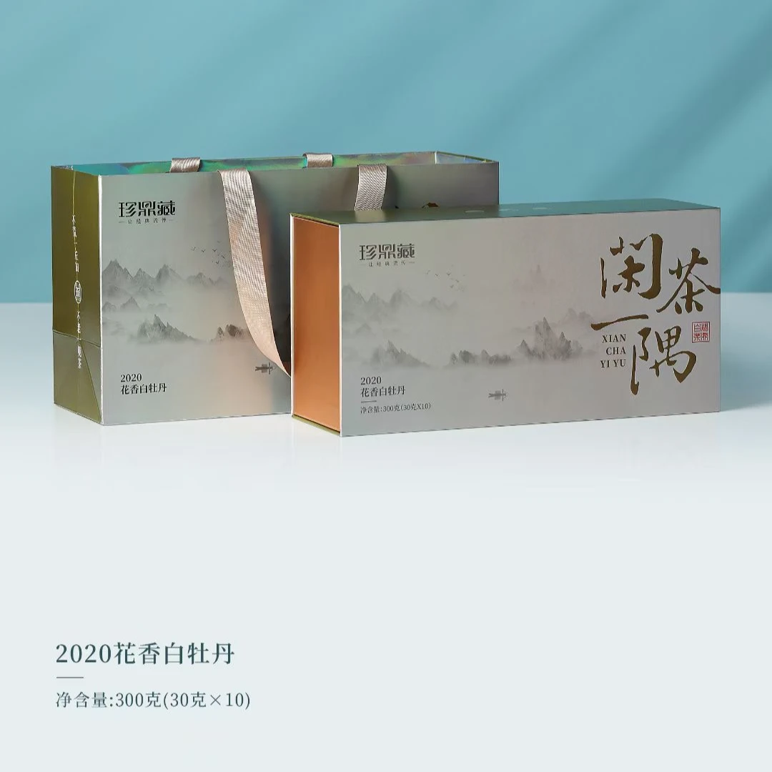 闲茶一隅·花香白牡丹