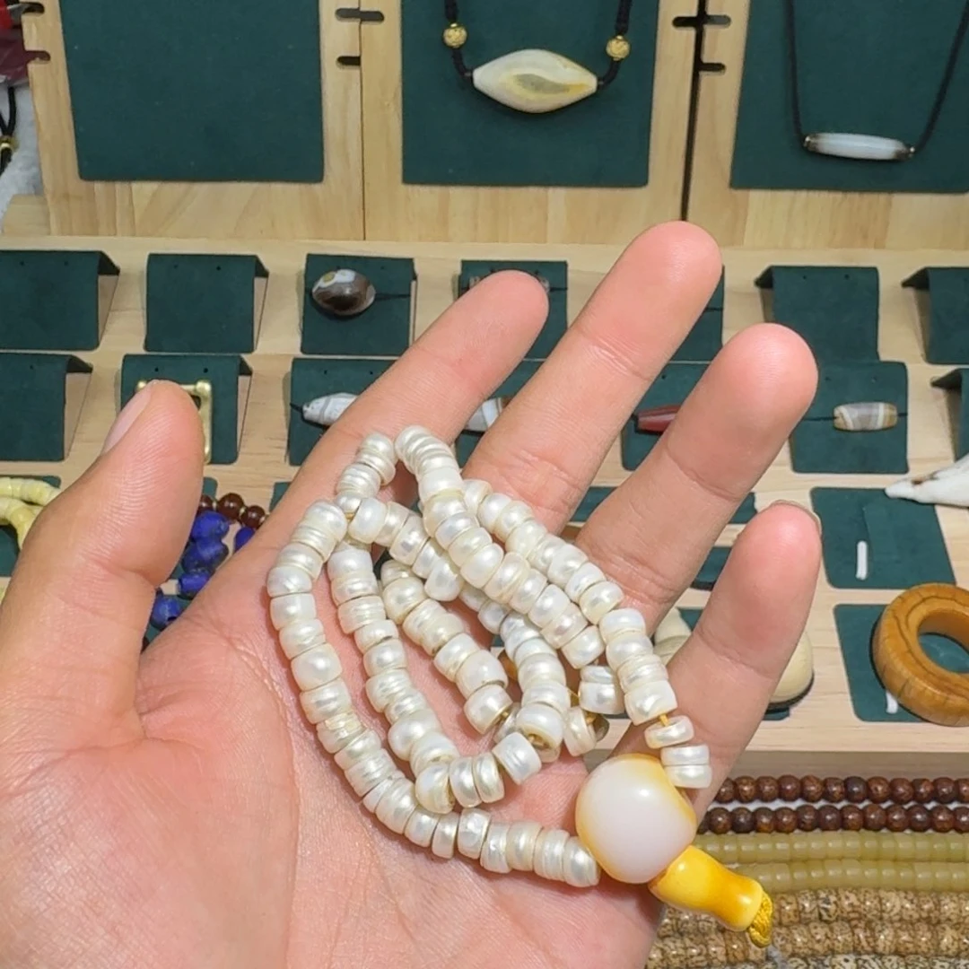 星月菩提吊坠大*星月菩提念珠藏传