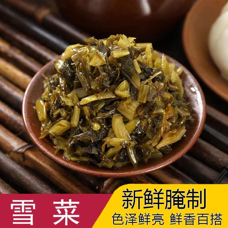 温州特产雪菜咸菜腌酸菜配粉干爽口酱菜泡菜下饭菜150g