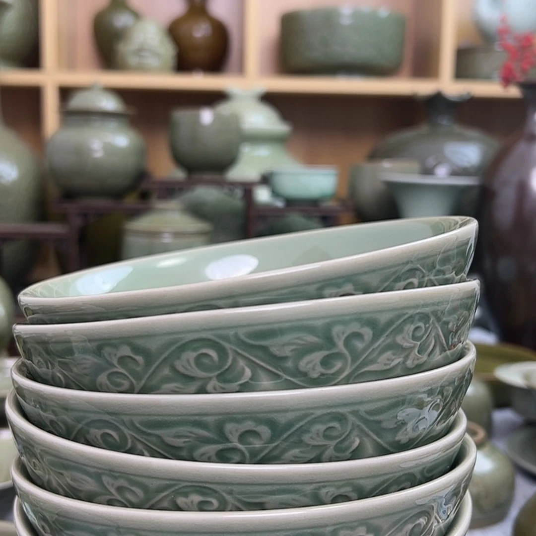 【闪购商品】瓷杯拉**倒米饭碗