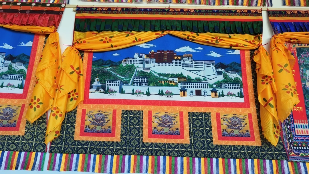 不掉色不起球易洗房屋挂布