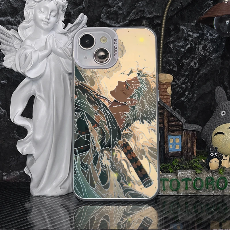 古风索隆苹果15p华为mate60/p70小米一加OPPO手机个性动漫防摔壳