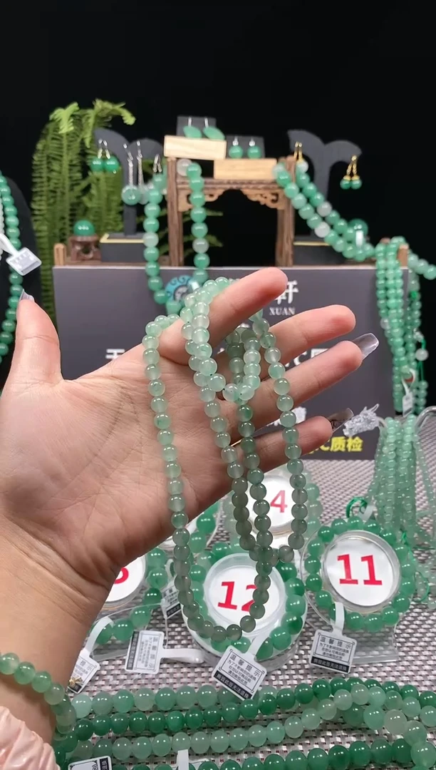 【闪购商品】石英质玉颈饰未镶嵌项链