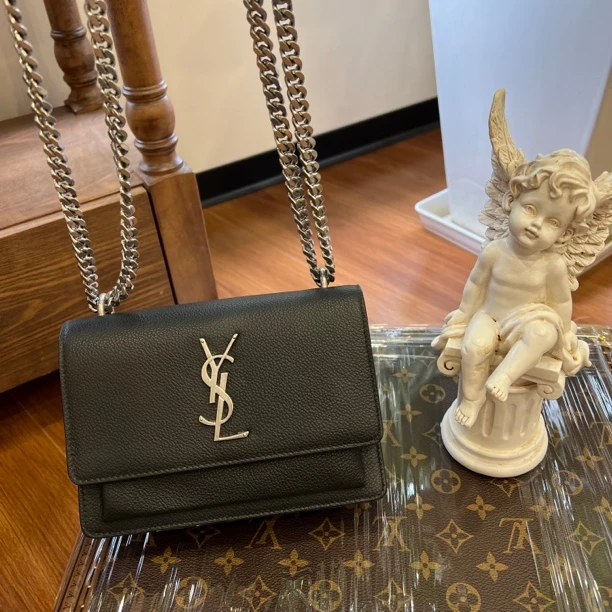 95新 YSL/圣罗兰 YSL单肩 日落mini/b8044