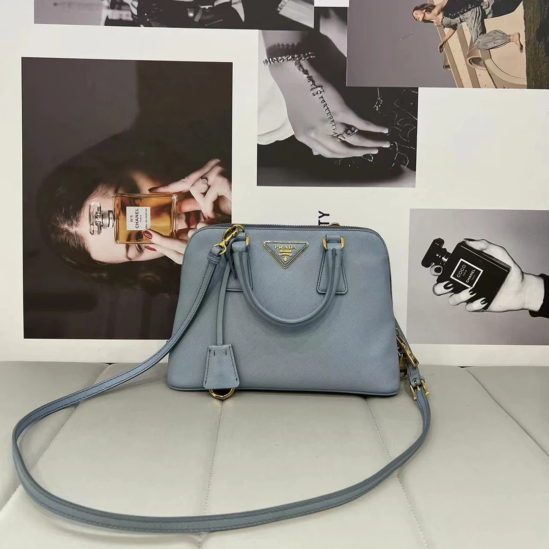 95新 Prada/普拉达 大有/Prada 贝壳单肩斜挎包/53349