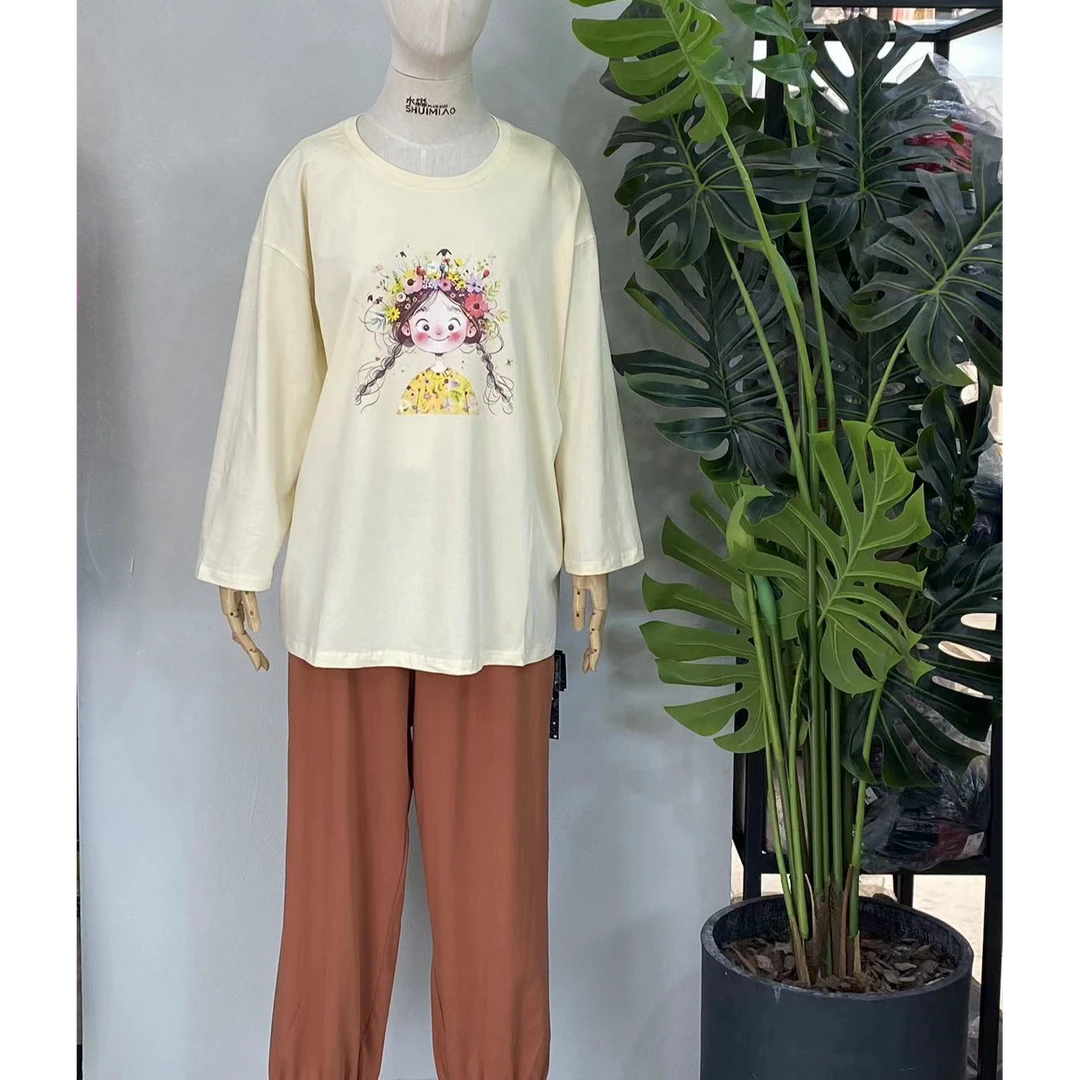 女权秋季新款家居服套装4110