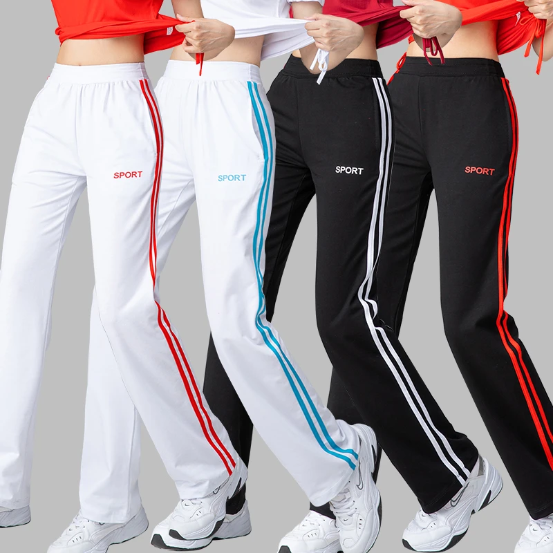 夏季裤子长裤大码显瘦直筒宽松50-60岁广场舞裤子夏季薄款