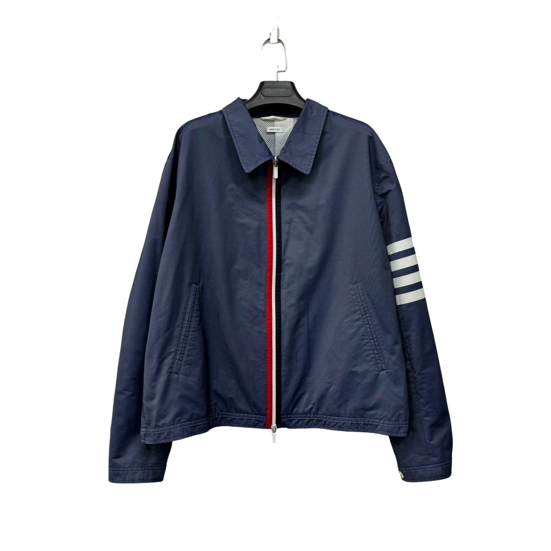 99新 THOMBROWNE TB 尼龙四条杠飞行夹克外套 5码