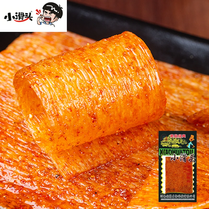 小滑头辣片8090儿时辣条童年的回忆调味面制品解馋小零食休闲食品