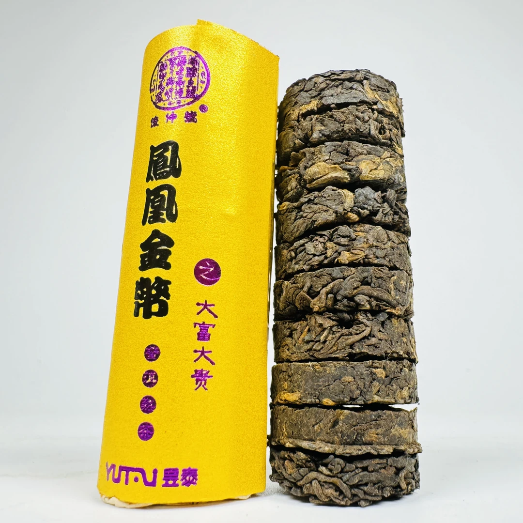 俊仲號 凤凰金币 大富大贵 30克/条 普洱熟茶