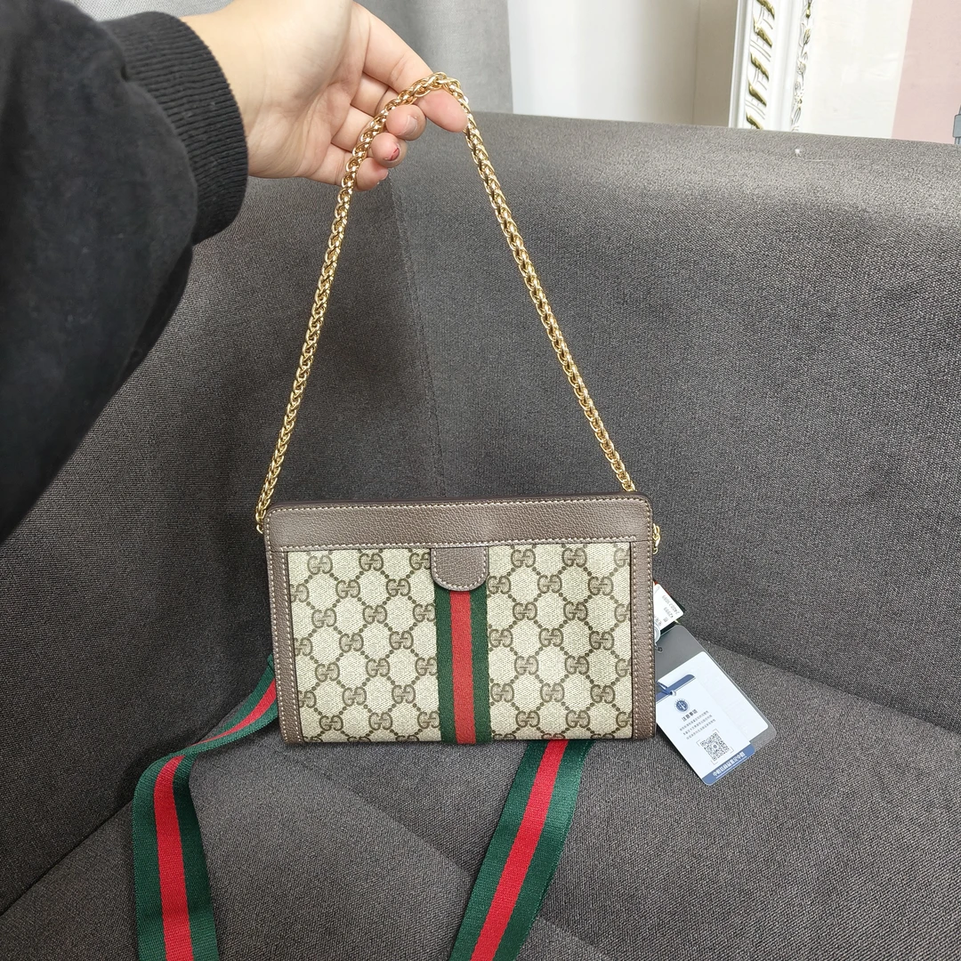 95新 GUCCI/古驰 兔兔奢/古驰手拿包/340731091