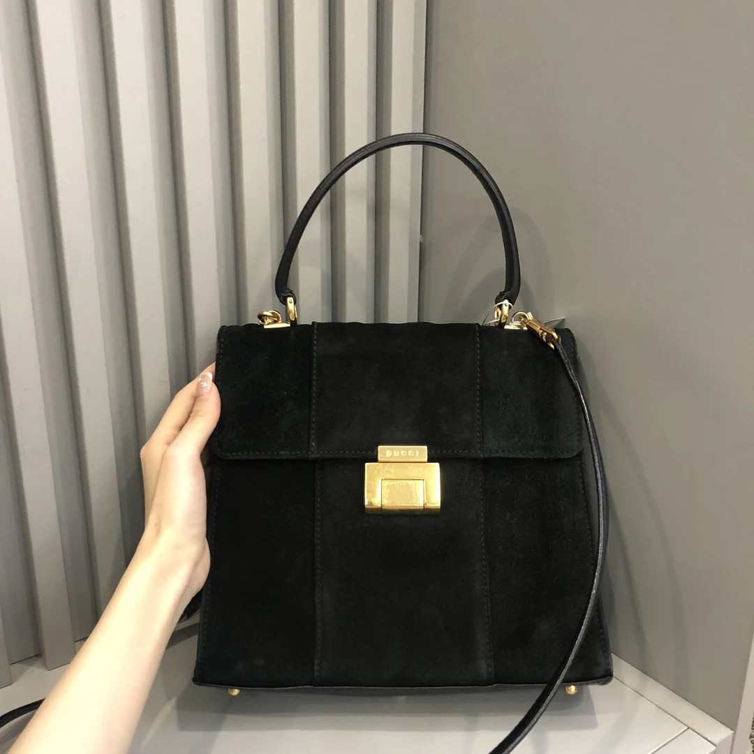 95新 GUCCI/古驰 兔兔奢/古驰手提包/240226016