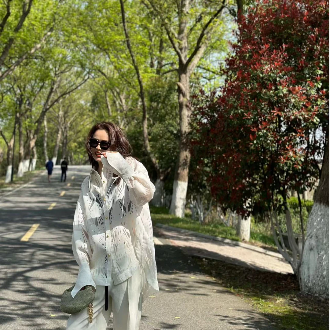 米佰顿新品气质衬衫女春夏季设计高级感休闲衬衫女