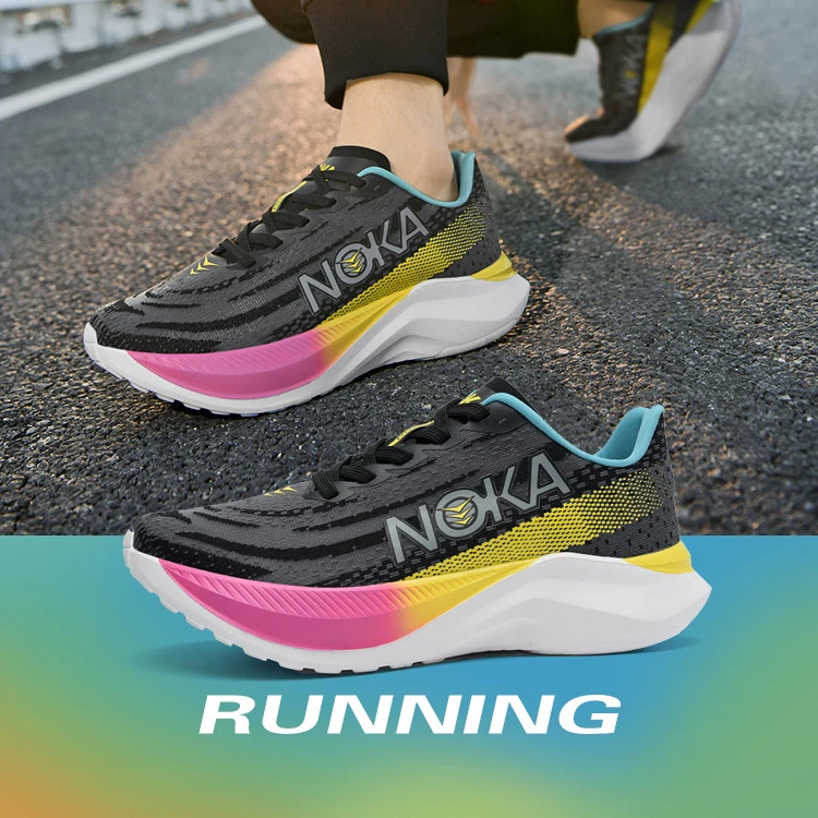 尤莱特男士运动鞋舒适夏季软底网面缓震慢跑