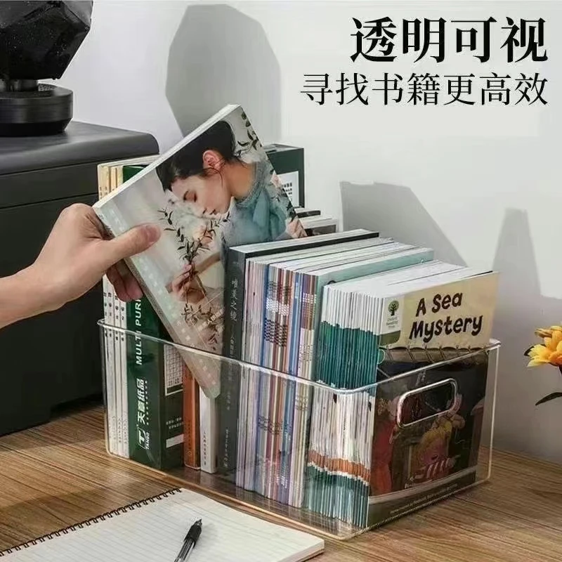 2913透明桌面收纳盒整理家用厨房杂物收纳盒