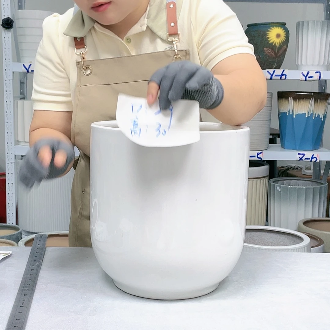 陶瓷20CM（含）-50CM（不含）口径29-30亮白