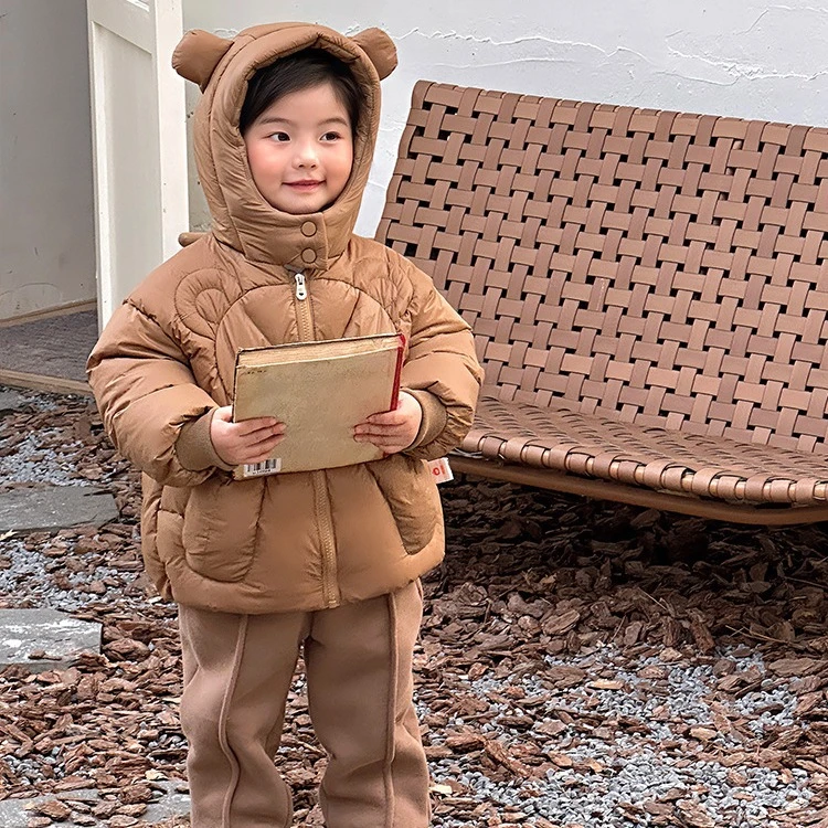 【现货】DW231025新国标90白鸭绒儿童羽绒服外套