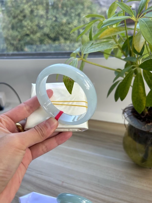 糯冰蓝晴手镯（59.1-15.7-8.0）