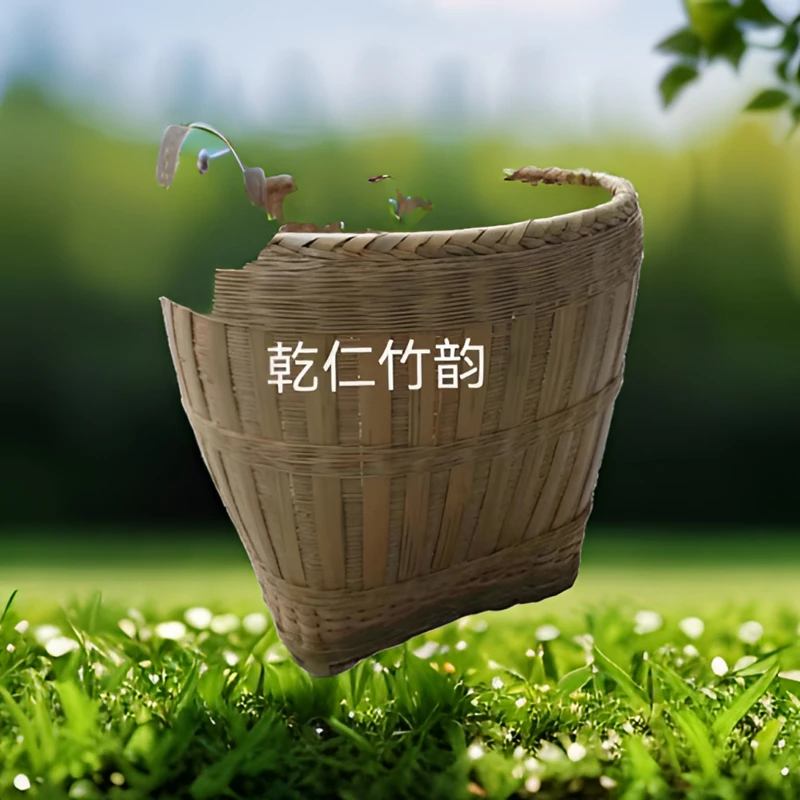 手工编织竹编背篓，多尺寸可选家用收纳采摘实用好物
