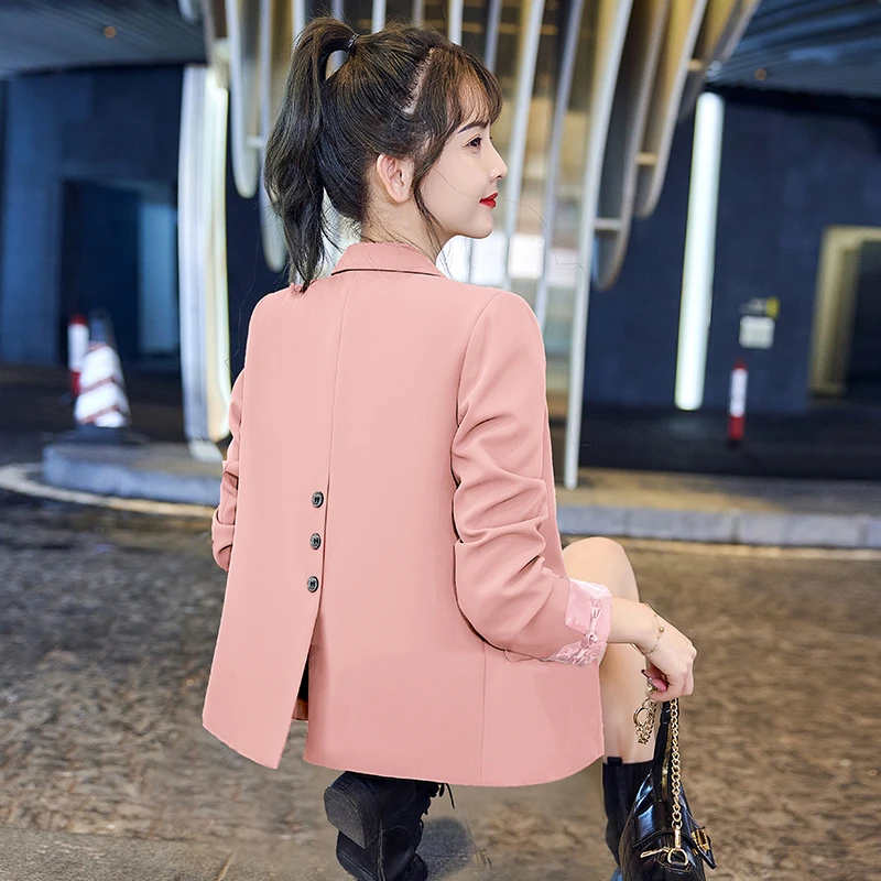【新中式国风】短款西装外套女小个子2025春秋新款气质韩版西服女