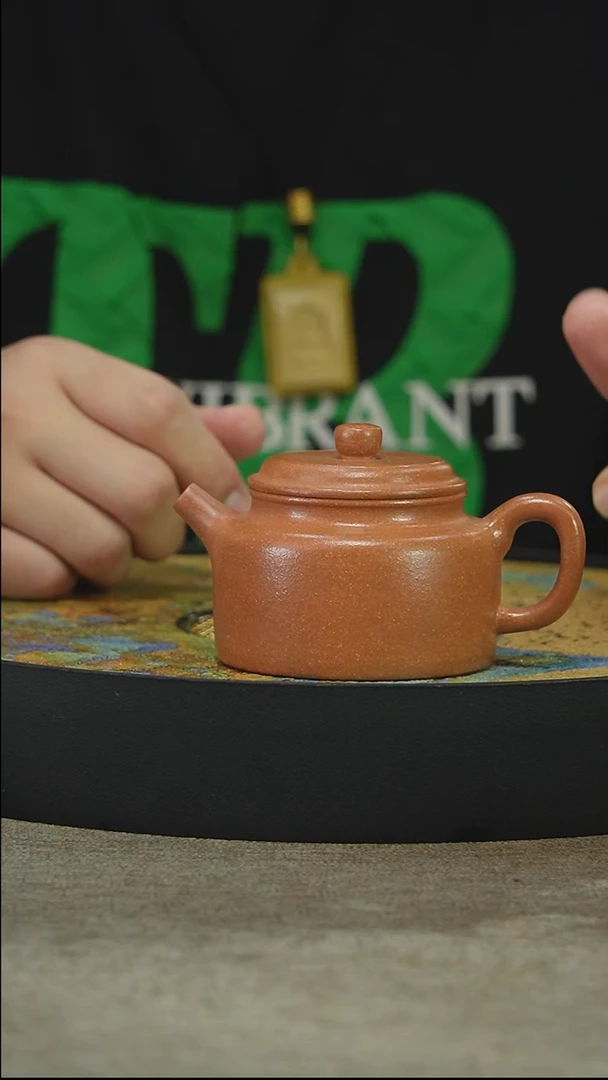 【闪购商品】紫砂茶壶黄降坡 德钟