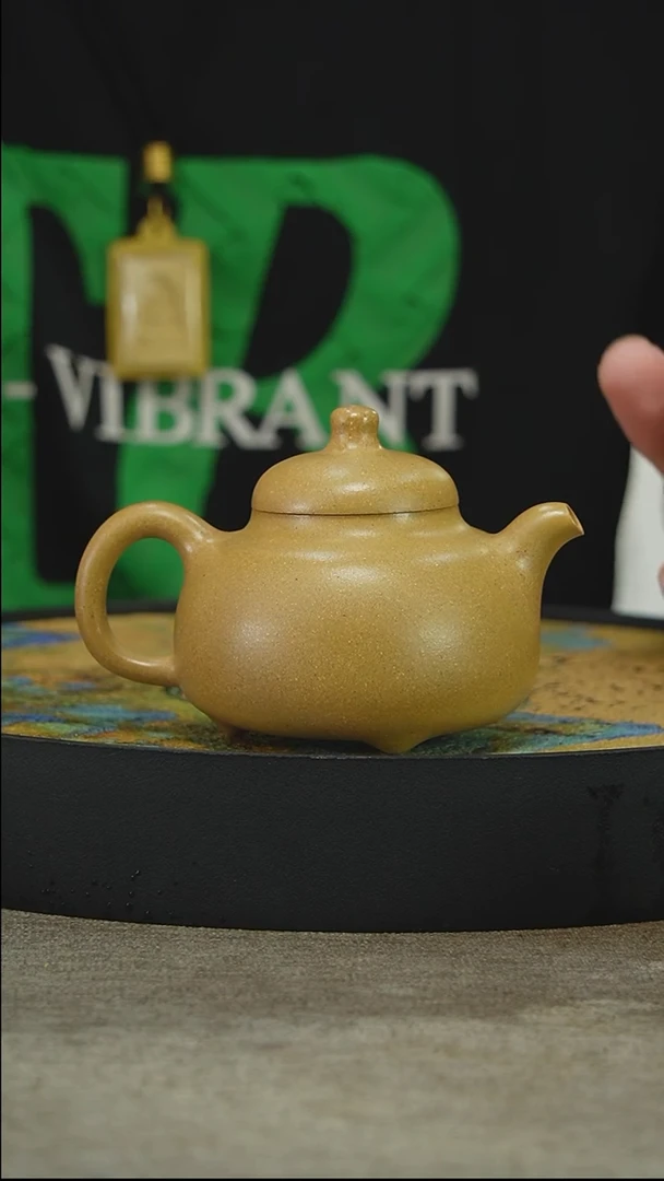 【闪购商品】紫砂茶壶sy 黄金段 三足乳鼎