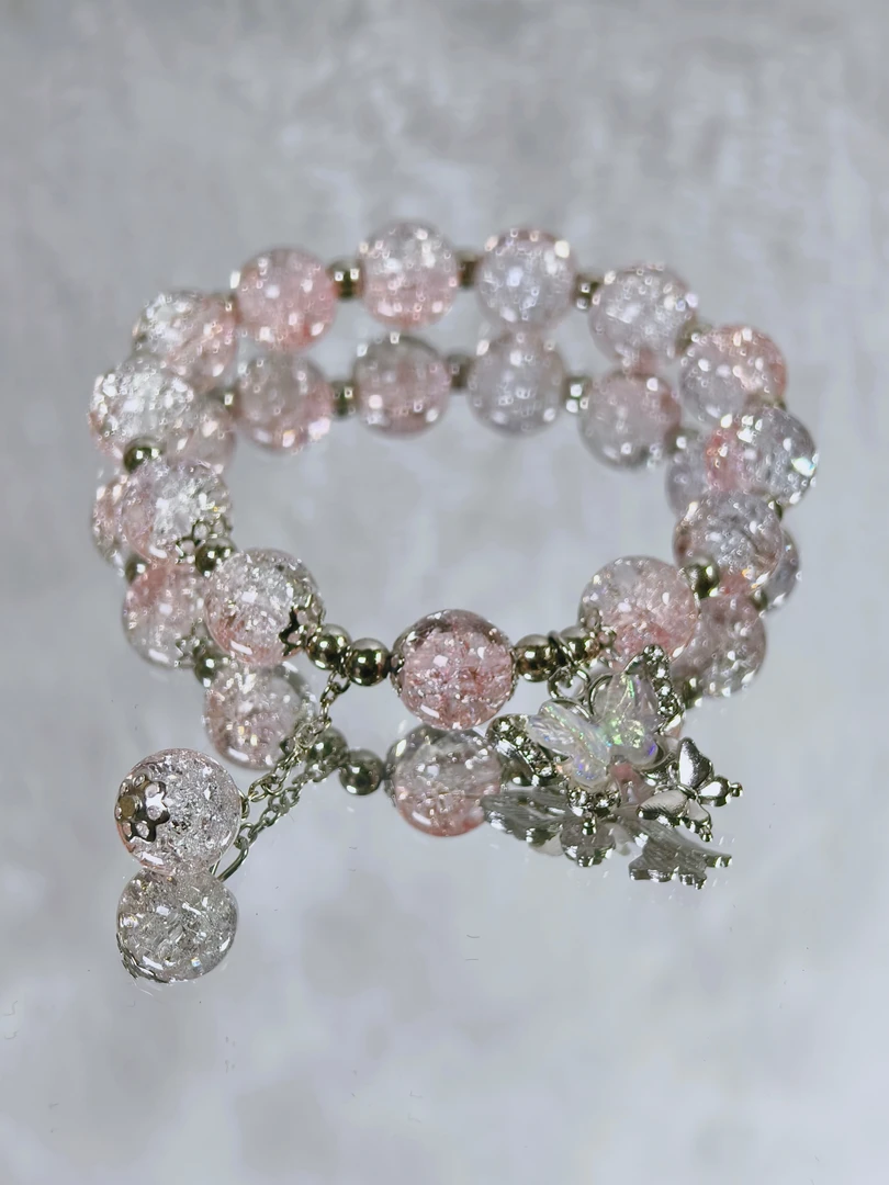 合金琉璃手链 【直播拆】新品琉璃珠珠合金材质高颜值闺蜜友谊手饰