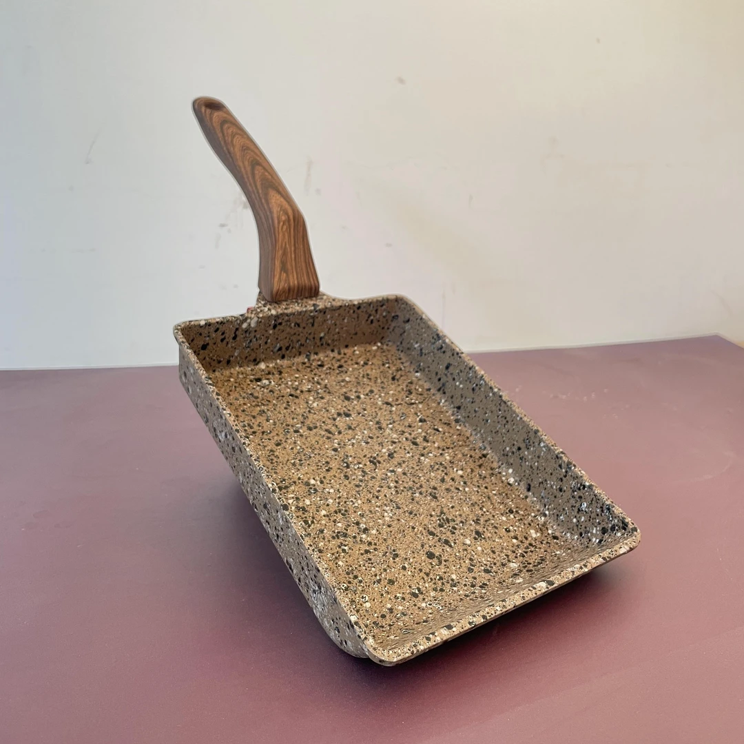 【顶配】啡钻花岗岩玉子烧不粘锅【直播专属】