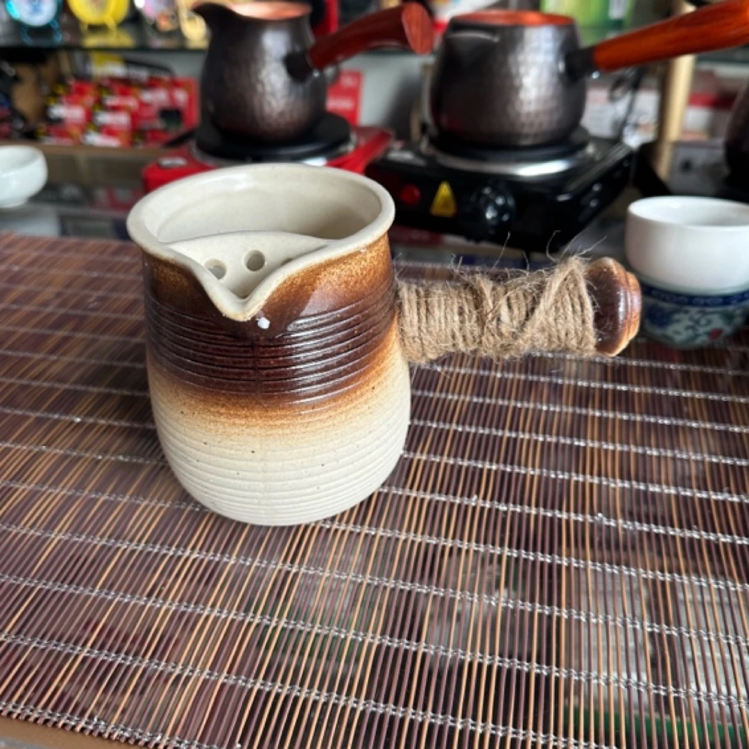 围炉煮茶专用茶壶烤奶茶罐烤火炉套装煮茶器瓦罐陶罐奶茶壶陶瓷