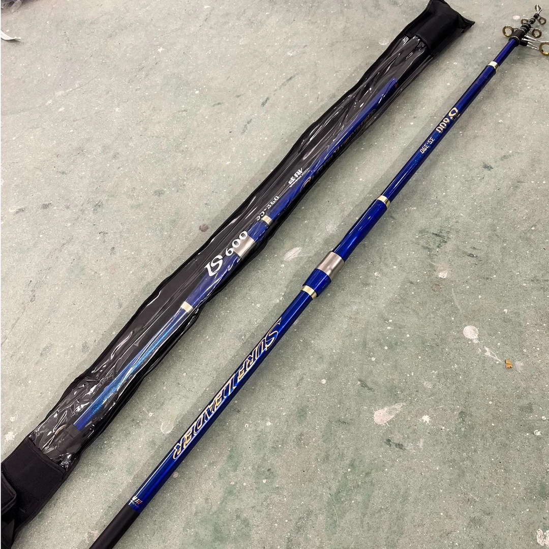 威翔出口远投海竿伸缩大物竿 滑漂竿 3.9米4.2米