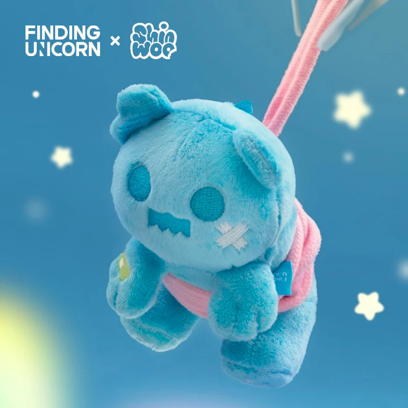 寻找独角兽【周边】ShinWoo坏熊都市系列毛绒盲盒万圣节礼物