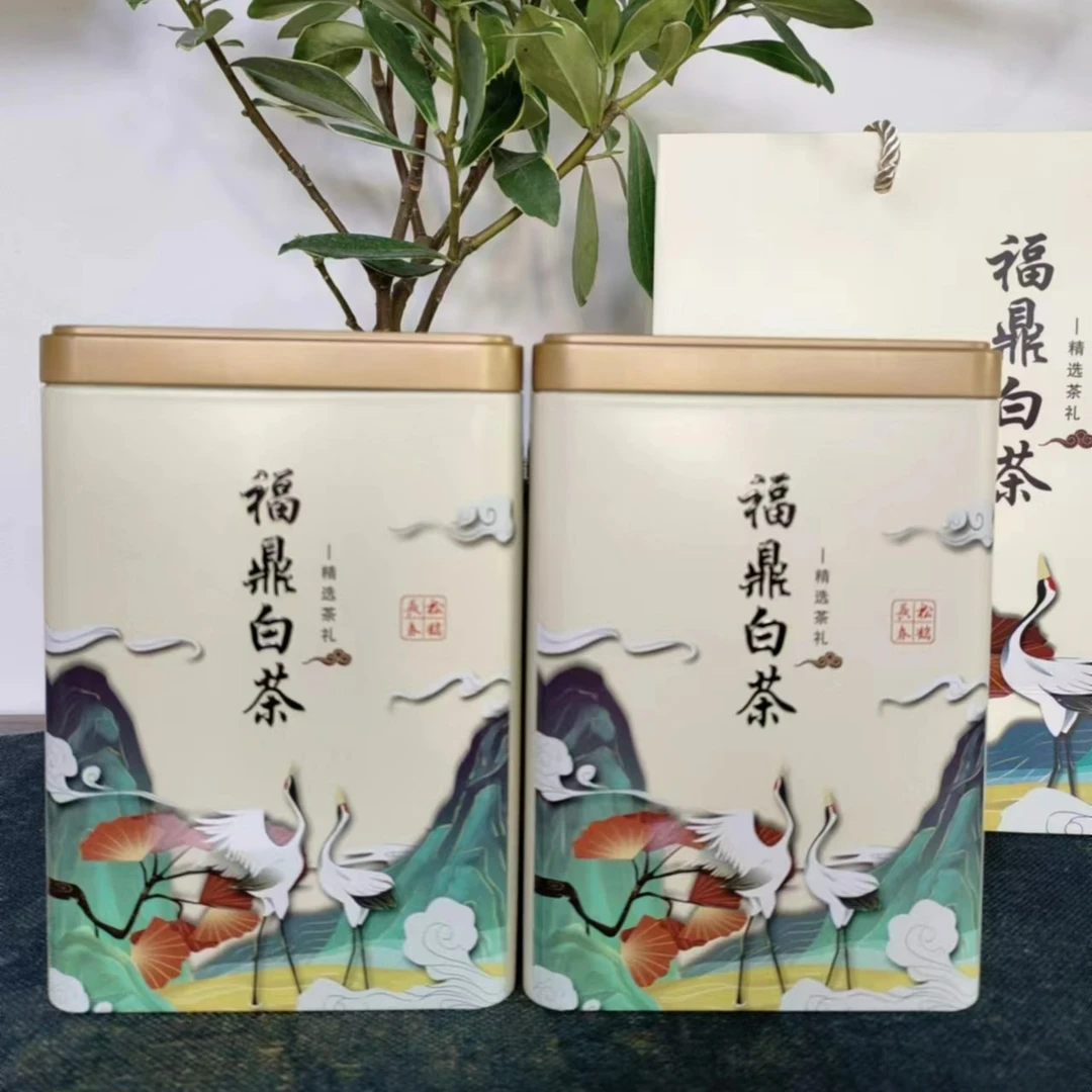 福鼎白茶2024年春茶白牡丹100克/罐  送礼佳品