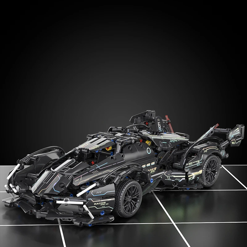 2024新款1:14兰博基尼V12积木遥控赛车益智拼装模型积木玩具跑车